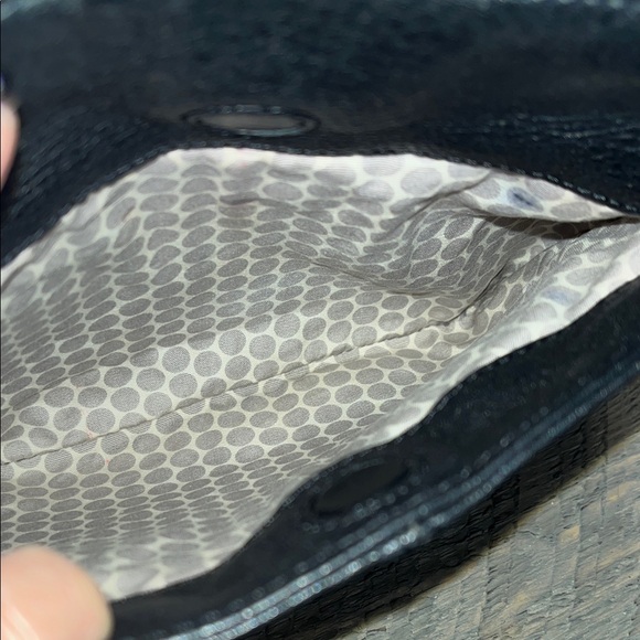 Brighton - Vintage - Heritage Collection - Rex Messenger Black Crossbody Purse - Picture 7 of 12